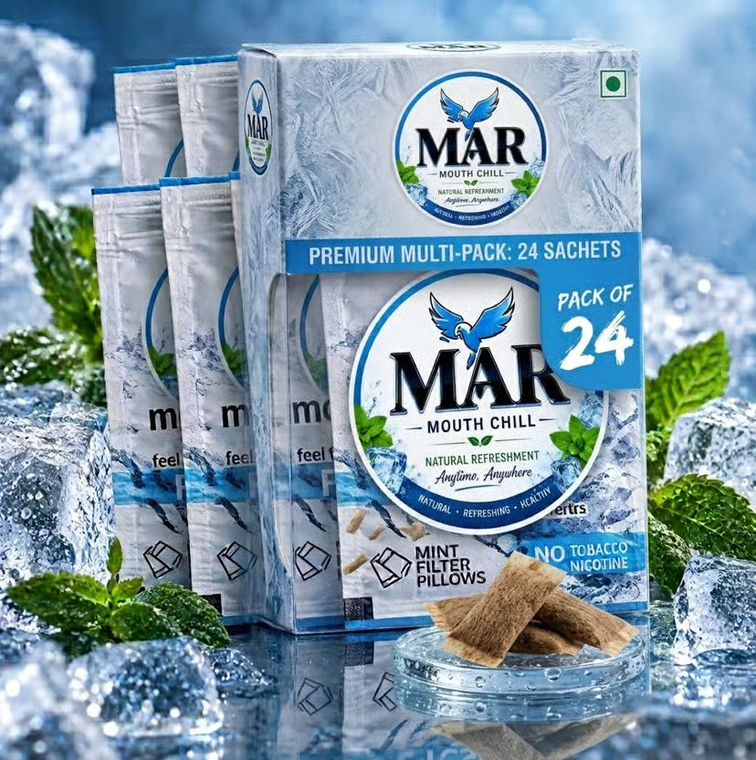 MAR Mouth Chill Herbal Mouth Freshener – Pack of 24