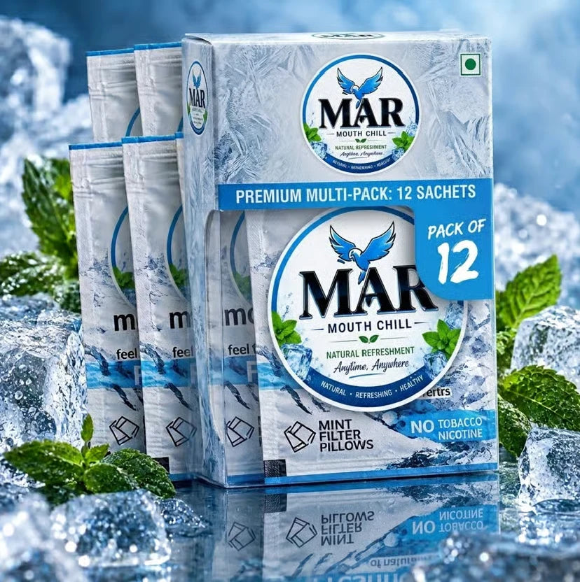 MAR Mouth Chill Herbal Mouth Freshener – Pack of 12